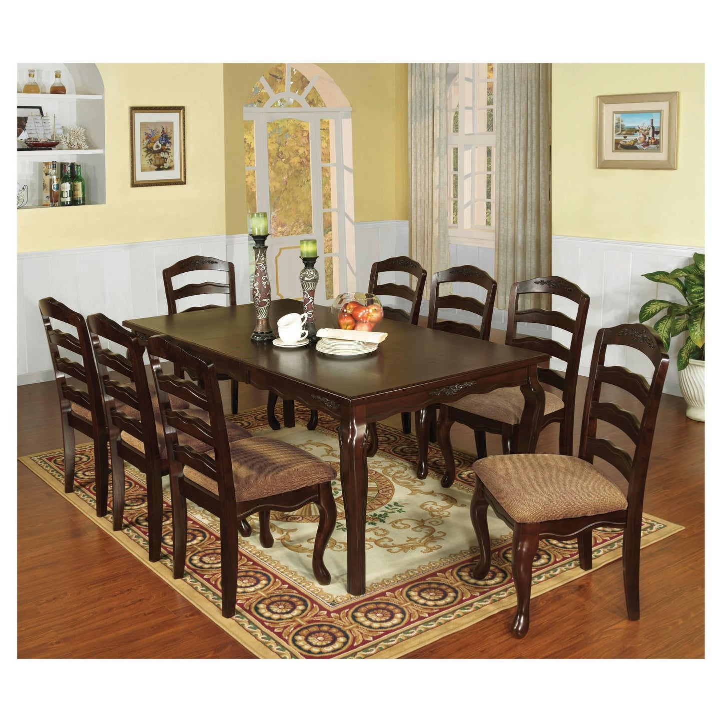  Furniture of America Townsville Dining Table CM3109T-78 IMAGE 4