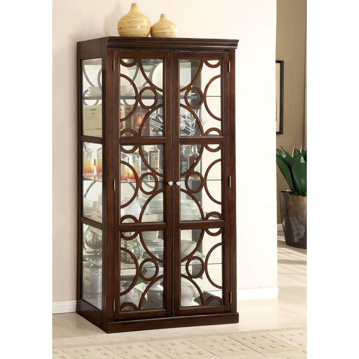  Furniture of America Curios Curios CM3663CR IMAGE 1