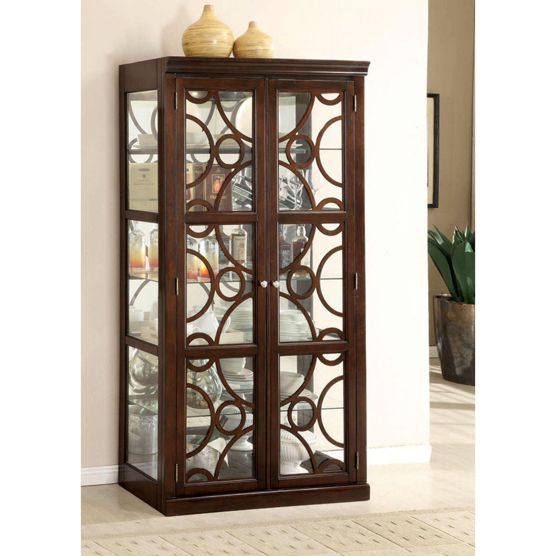  Furniture of America Curios Curios CM3663CR IMAGE 1