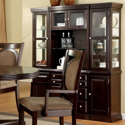  Furniture of America Evelyn 2 pc China Cabinet CM3418HB IMAGE 1