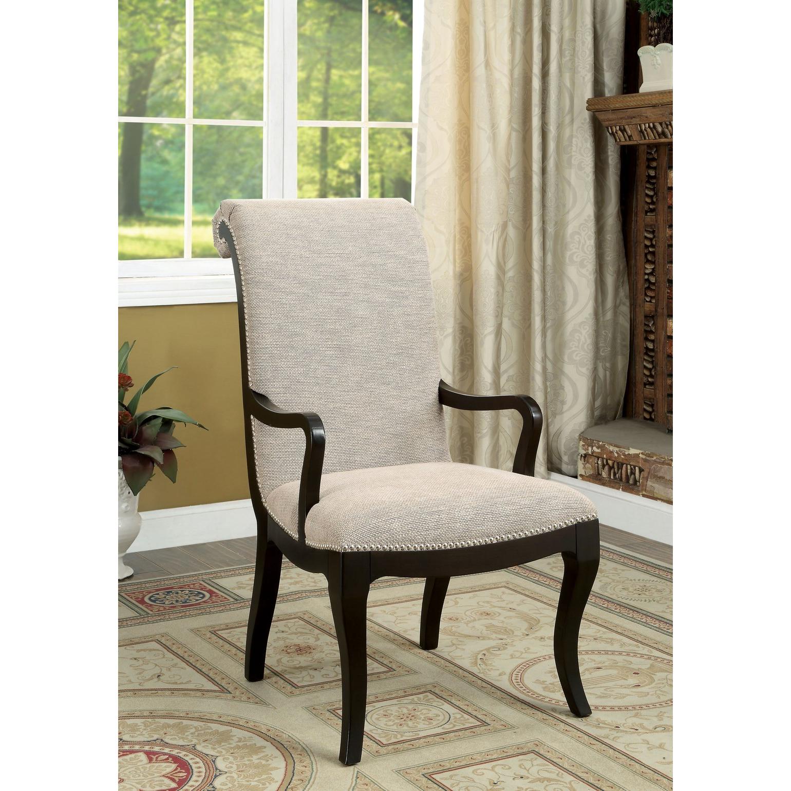  Furniture of America Ornette Arm Chair CM3353AC-2PK IMAGE 3