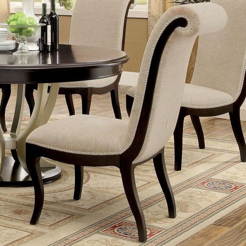  Furniture of America Ornette Dining Chair CM3353SC-2PK IMAGE 2