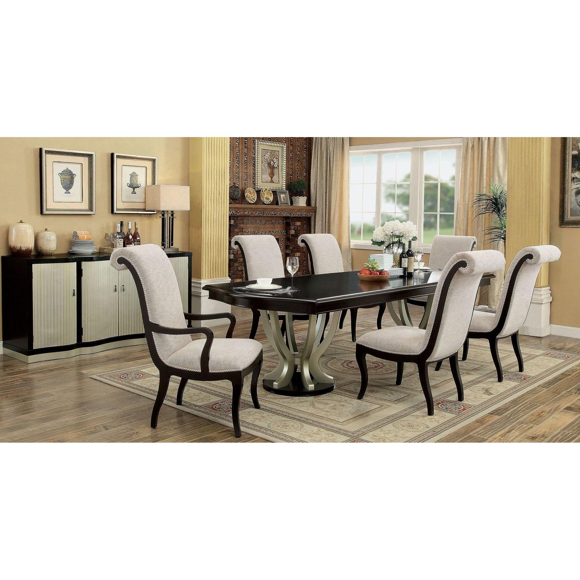  Furniture of America Ornette Dining Chair CM3353SC-2PK IMAGE 5