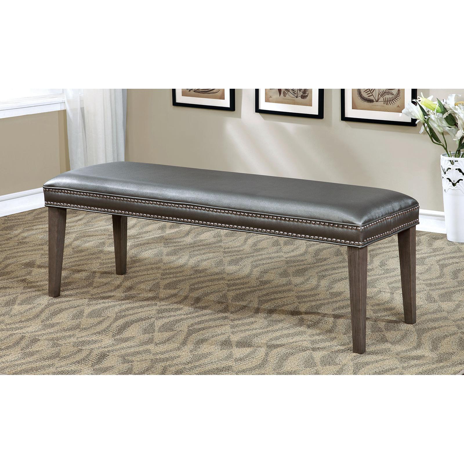  Furniture of America Sturgis Bench CM3352BN IMAGE 2