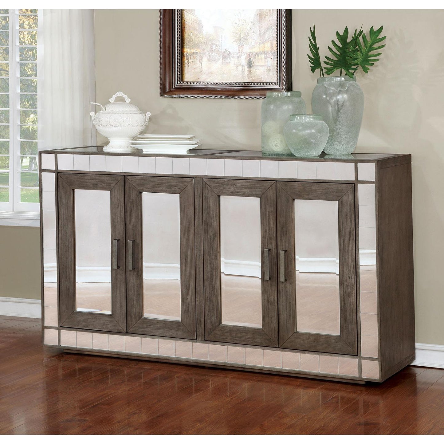  Furniture of America Sturgis Server CM3352SV IMAGE 2