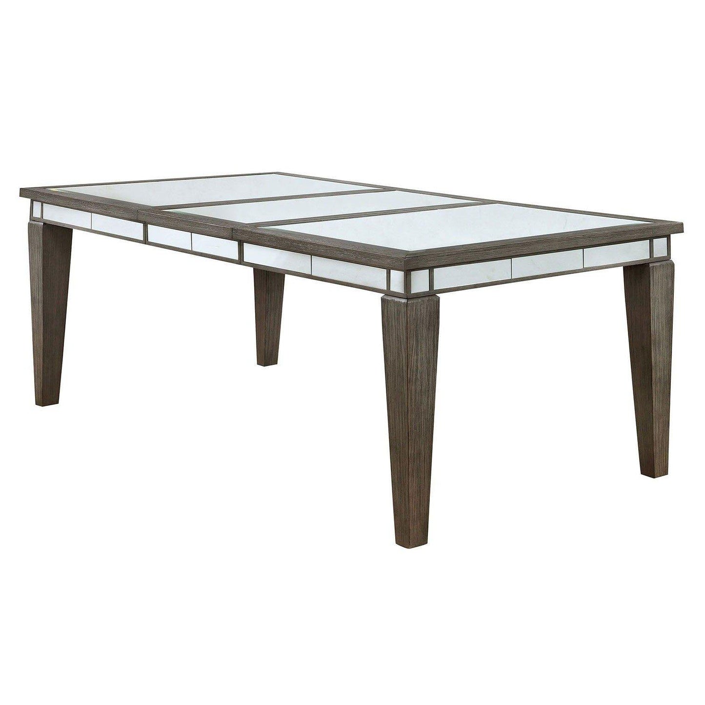  Furniture of America Sturgis Dining Table with Glass Top CM3352T IMAGE 1