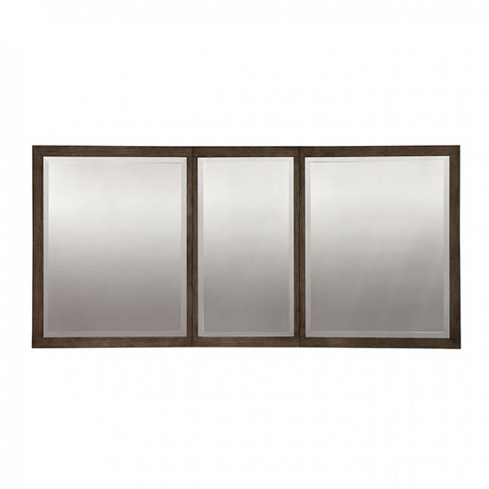  Furniture of America Sturgis Dining Table with Glass Top CM3352T IMAGE 3
