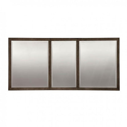  Furniture of America Sturgis Dining Table with Glass Top CM3352T IMAGE 3