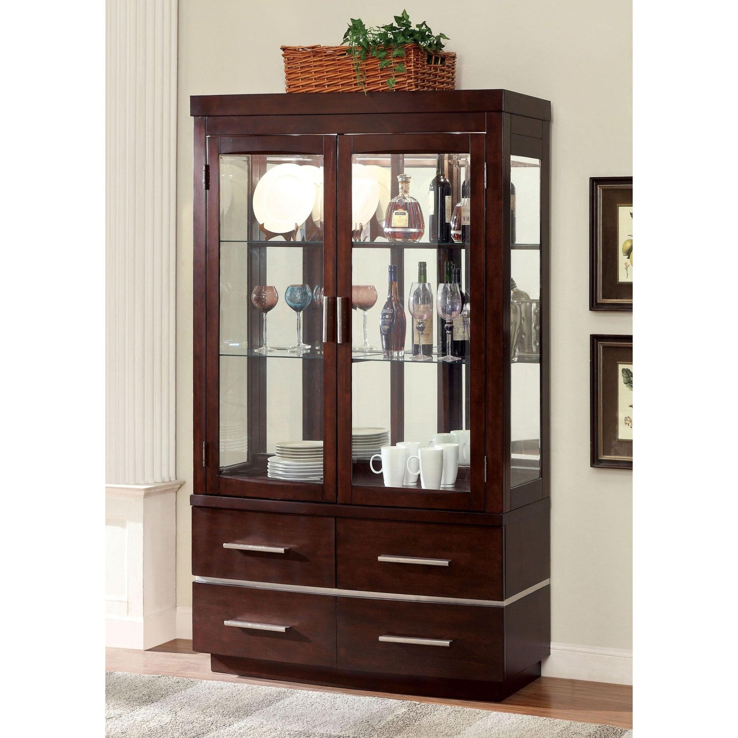  Furniture of America Curios Curios CM3130HB IMAGE 2