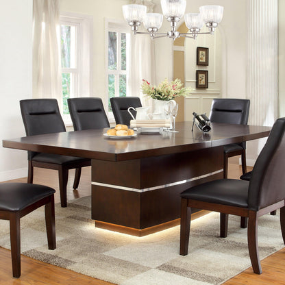  Furniture of America Lawrence Dining Table CM3130T-TABLE IMAGE 1