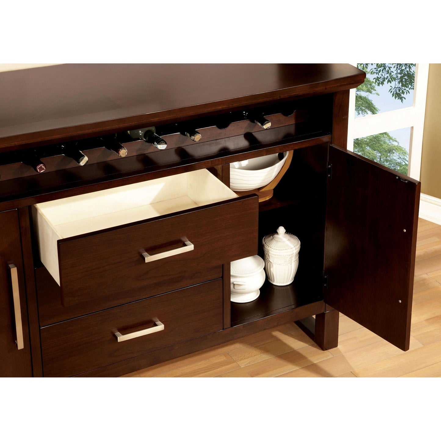  Furniture of America Garrison I Server CM3751SV IMAGE 2