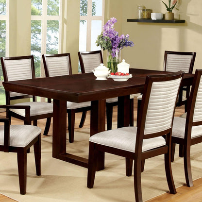  Furniture of America Garrison I Dining Table with Pedestal Base CM3751T-TABLE IMAGE 1