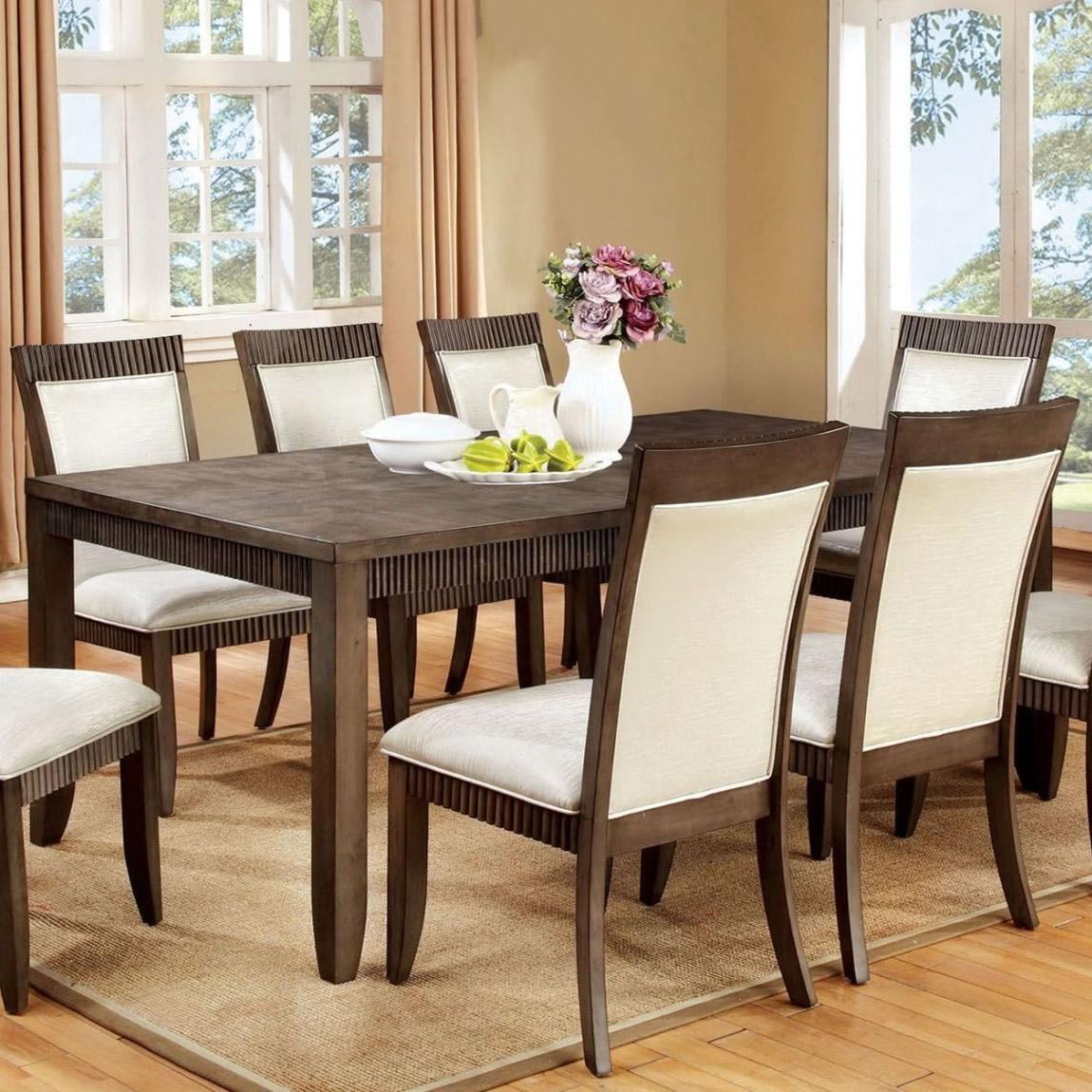  Furniture of America Forbes I Dining Table CM3435T IMAGE 1