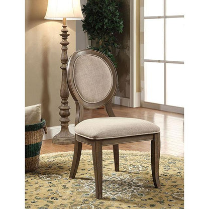  Furniture of America Round Kathryn Dining Table CM3872RT-TABLE IMAGE 7