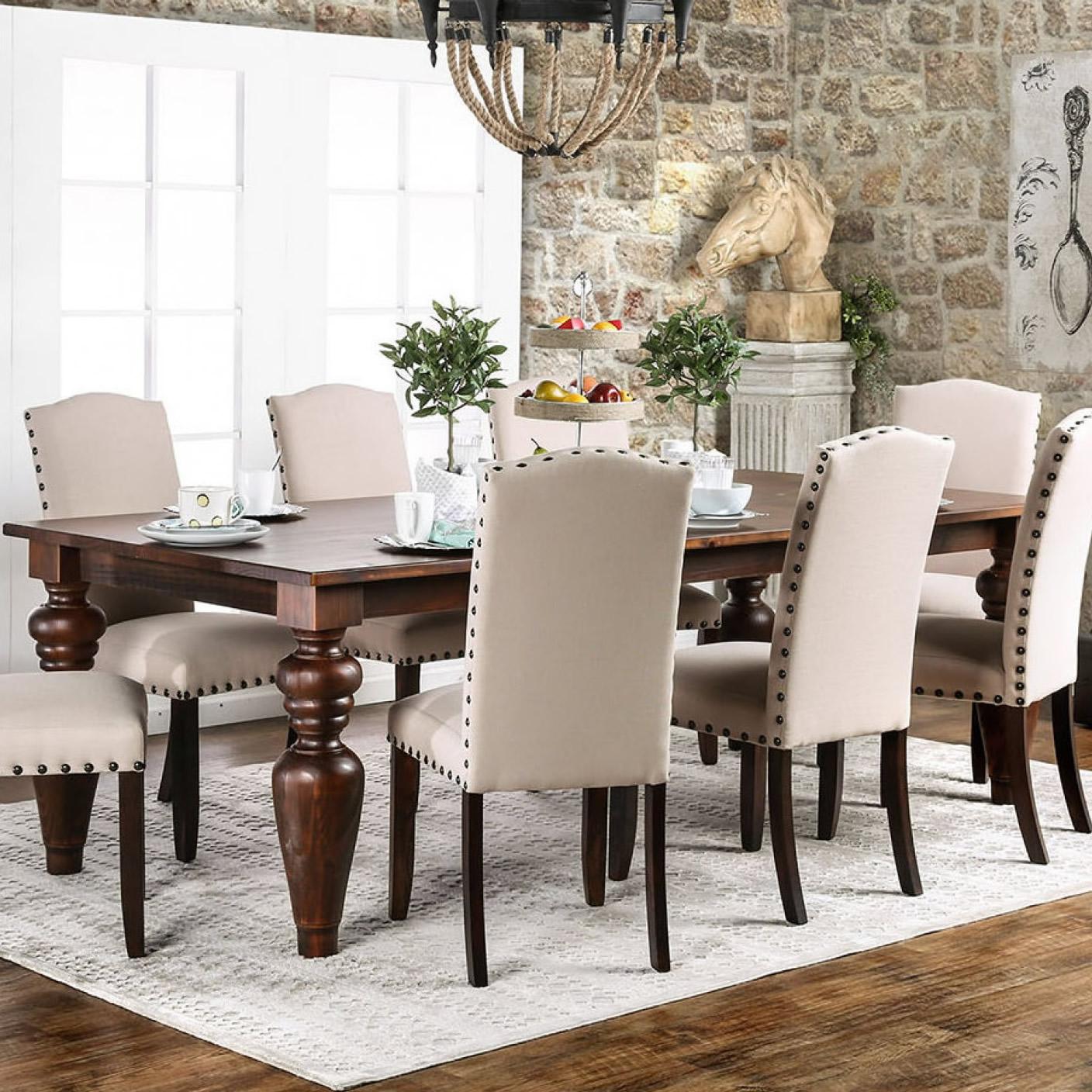  Furniture of America Anapolis Dining Table CM3440T-94-TABLE IMAGE 1