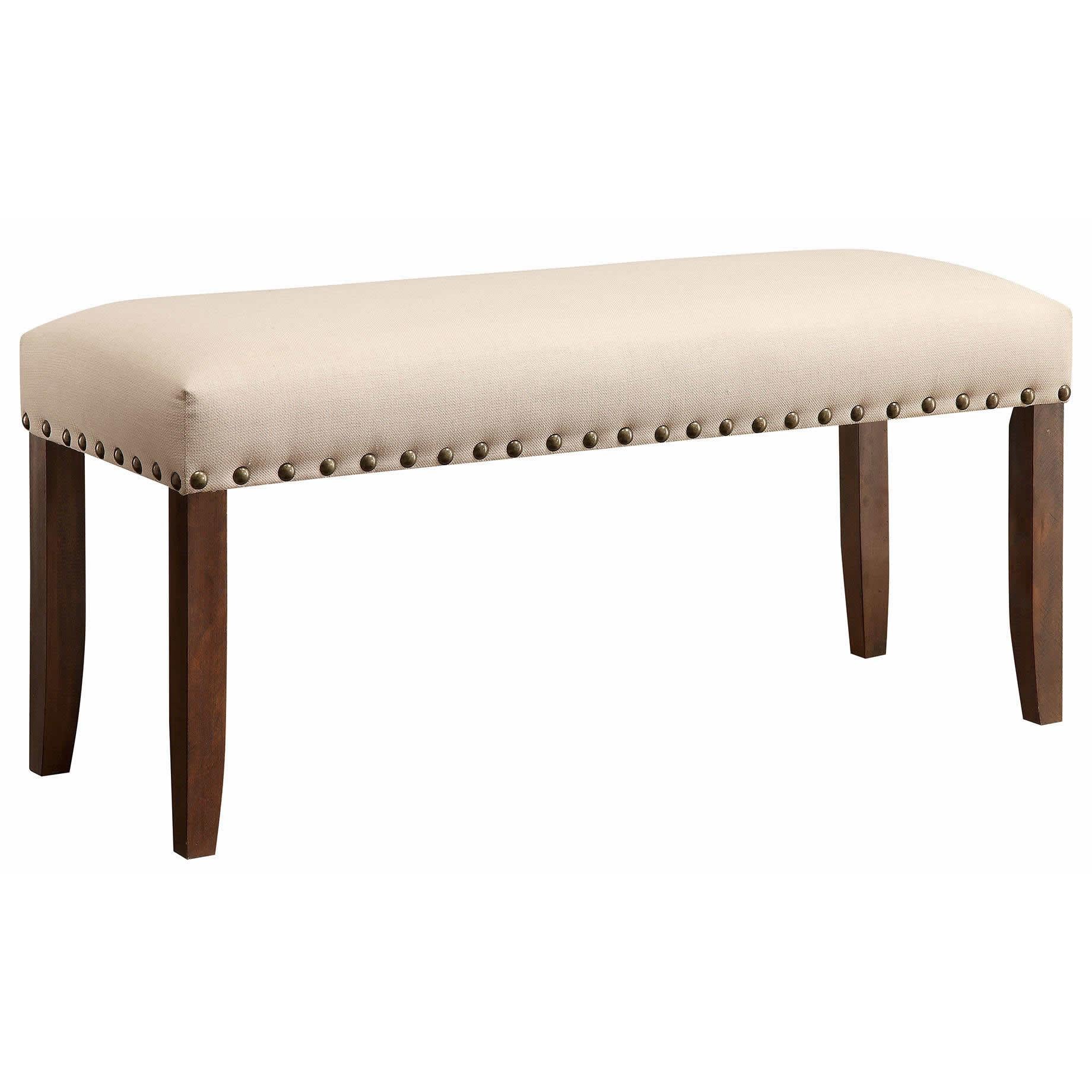  Furniture of America Brentford Bench CM3538BN IMAGE 1
