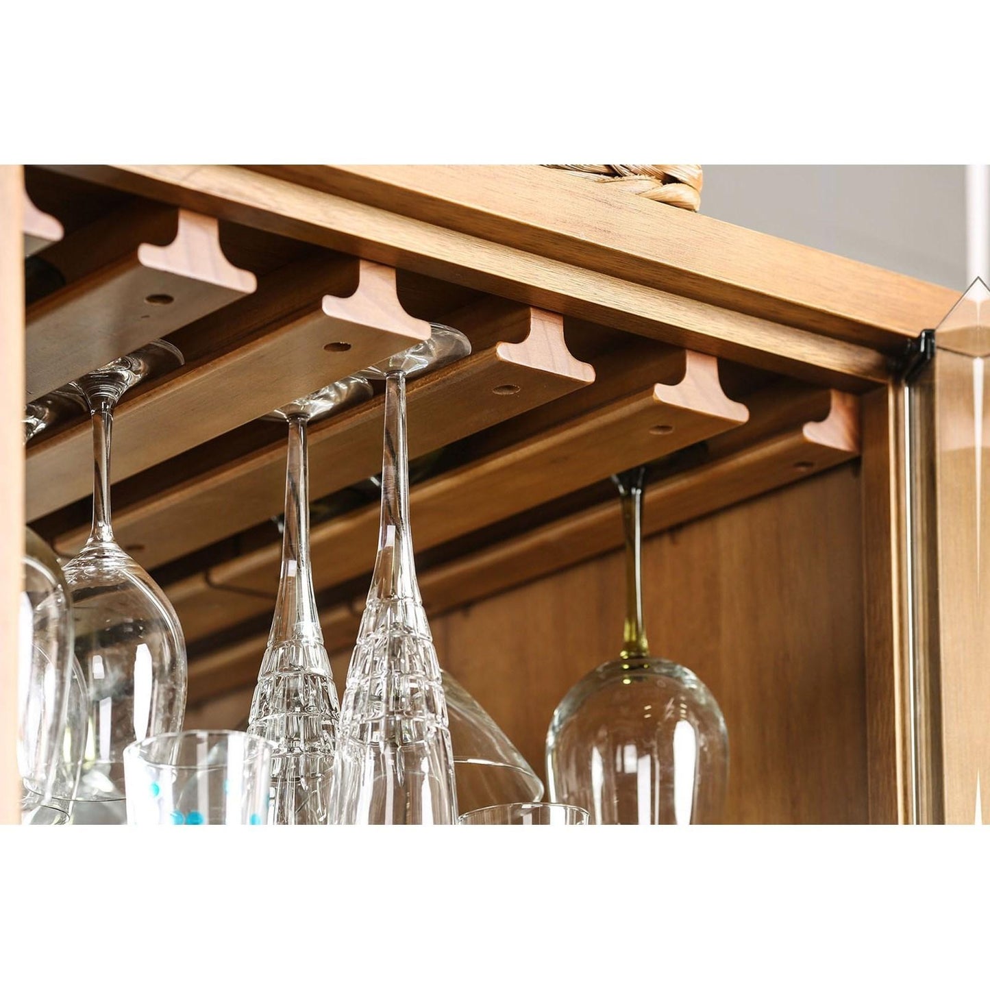  Furniture of America Accent Cabinets Wine Cabinets CM3441CN IMAGE 4