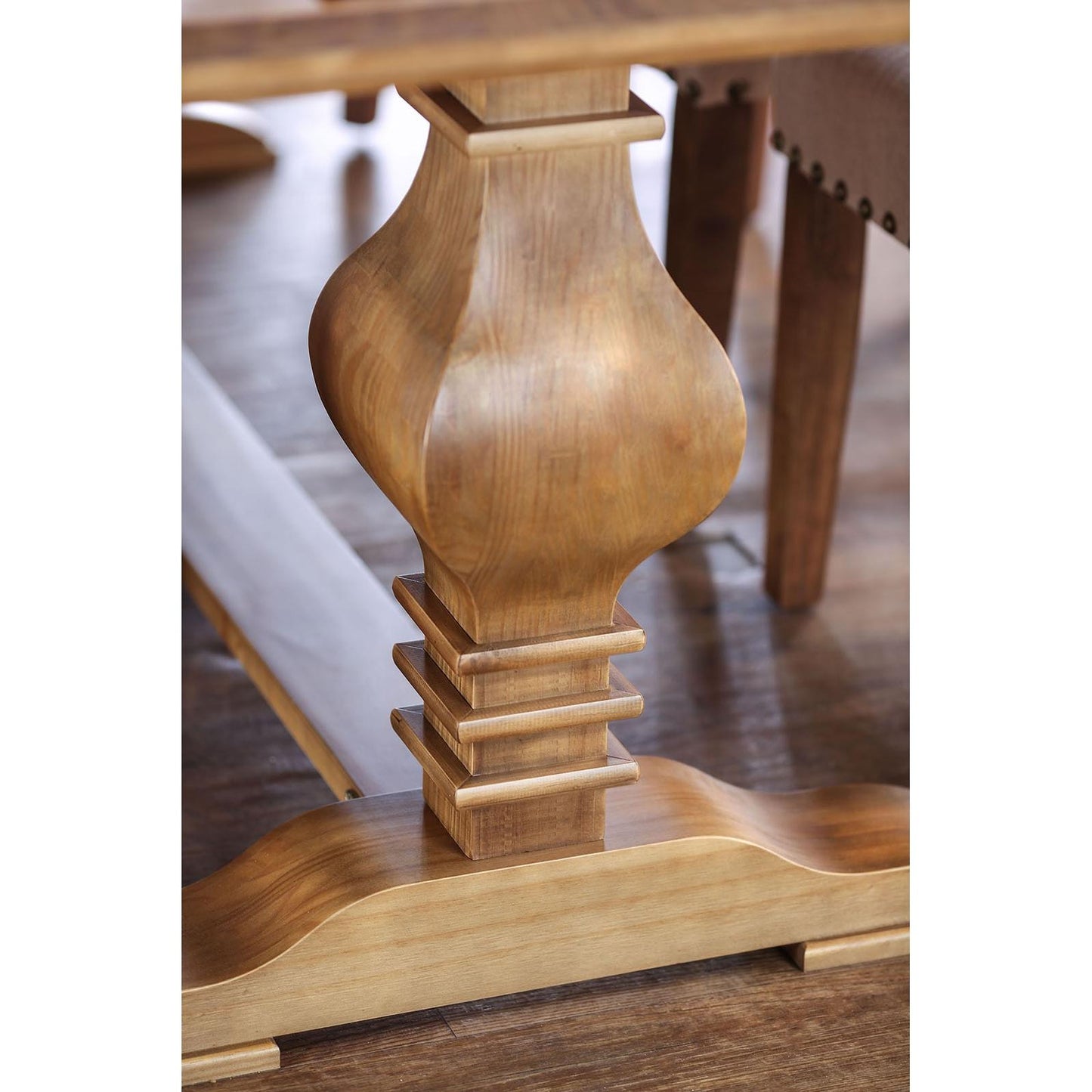  Furniture of America Macapa Dining Table CM3441T-TABLE IMAGE 4