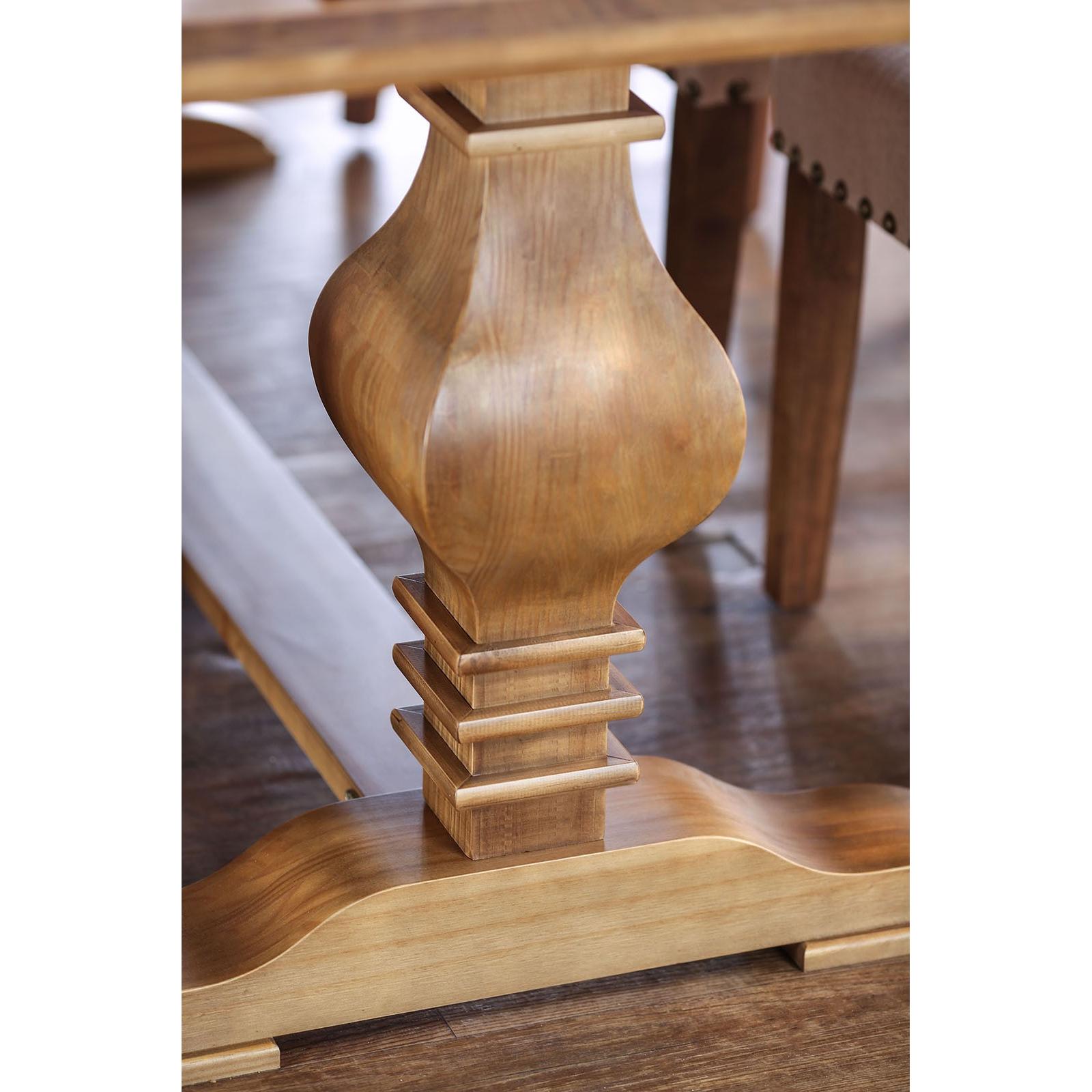  Furniture of America Macapa Dining Table CM3441T-TABLE IMAGE 4