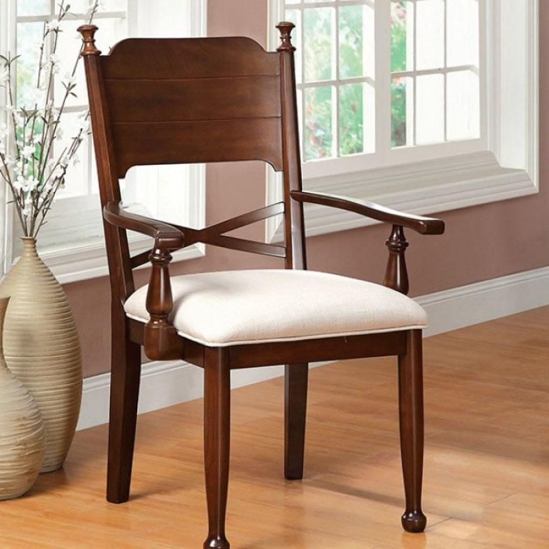  Furniture of America Descanso Arm Chair CM3558AC-2PK IMAGE 1