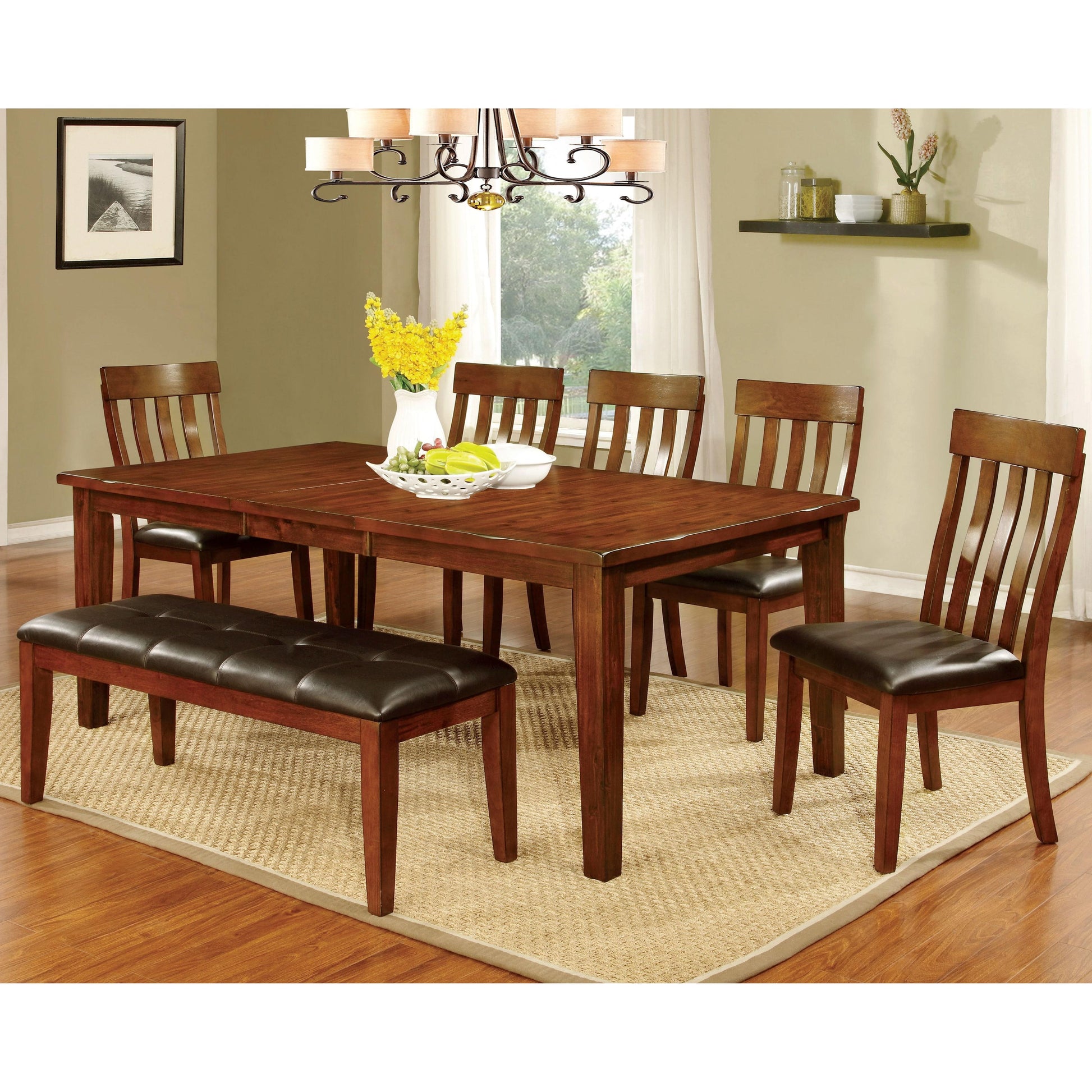  Furniture of America Foxville Bench CM3914BN IMAGE 3