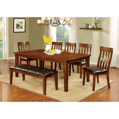  Furniture of America Foxville Dining Table CM3914T IMAGE 4