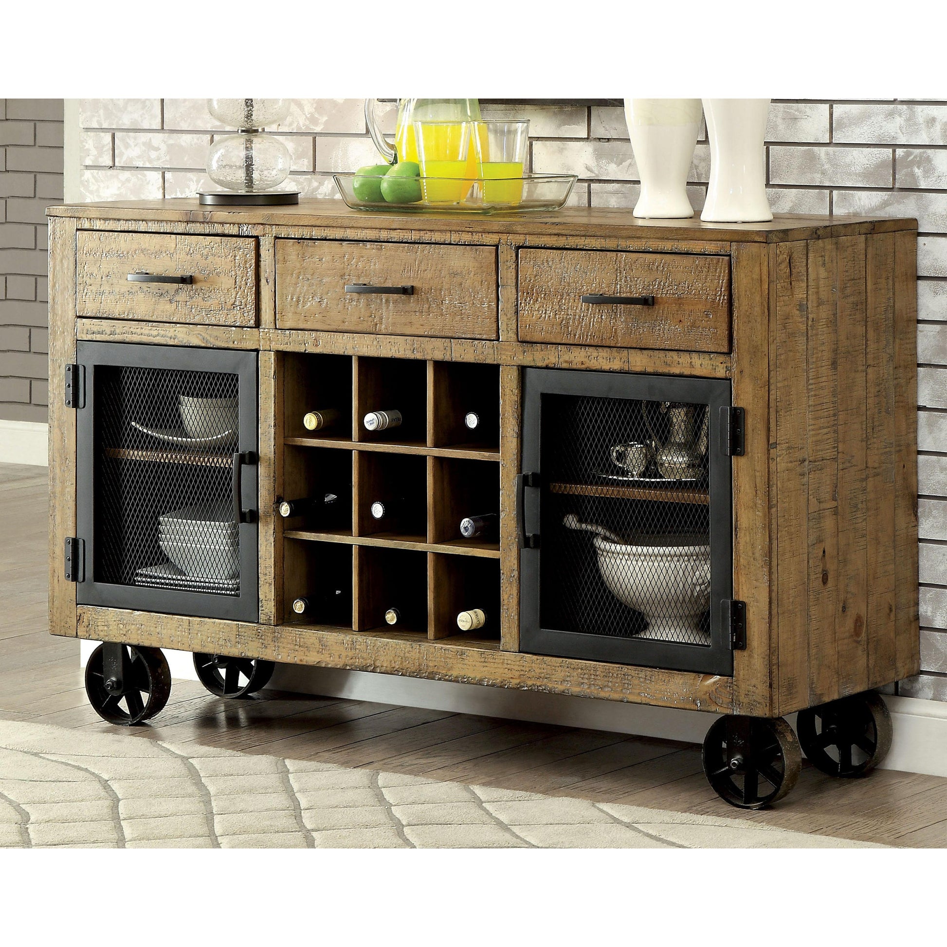  Furniture of America Gianna Server CM3829SV IMAGE 2