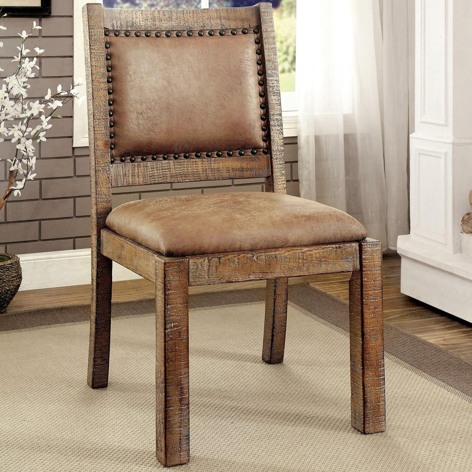  Furniture of America Colette Dining Chair CM3829RA-SC-2PK IMAGE 1