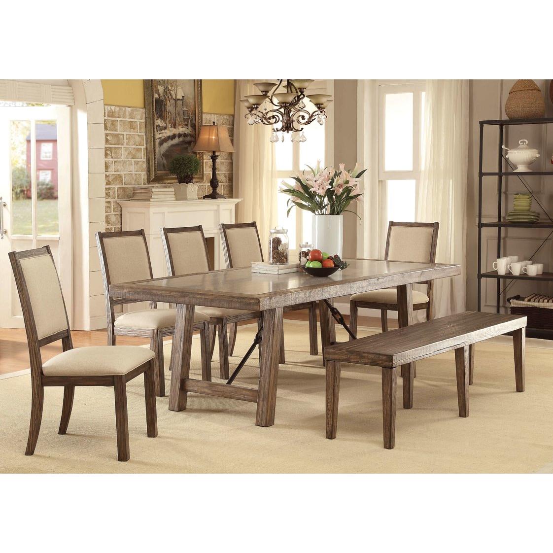  Furniture of America Colette Bench CM3562BN IMAGE 6