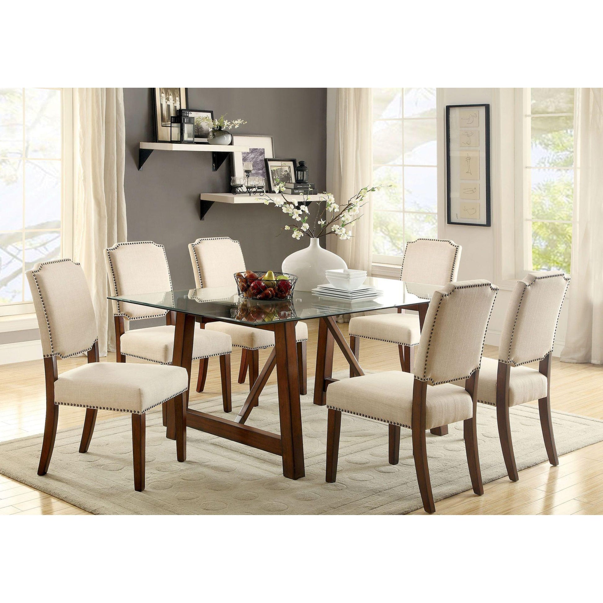  Furniture of America Osburn Dining Chair CM3464SC-2PK IMAGE 3