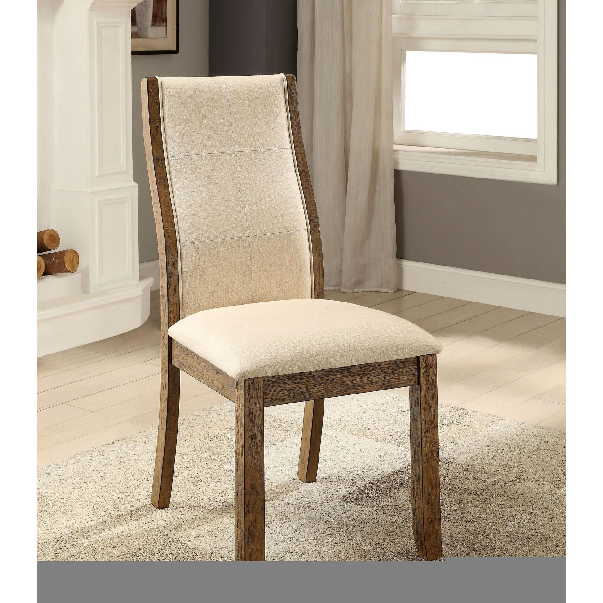  Furniture of America Onway Dining Chair CM3461SC-2PK IMAGE 2