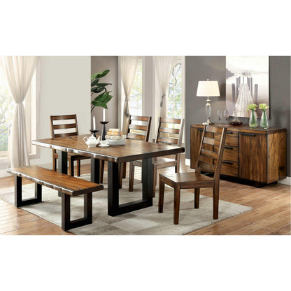  Furniture of America Madisson Dining Table with Pedestal Base CM3606T IMAGE 6
