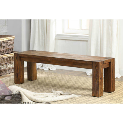  Furniture of America Frontier Bench CM3603BN IMAGE 2
