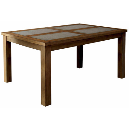  Furniture of America Melston I Dining Table with Stone Top CM3531T IMAGE 1
