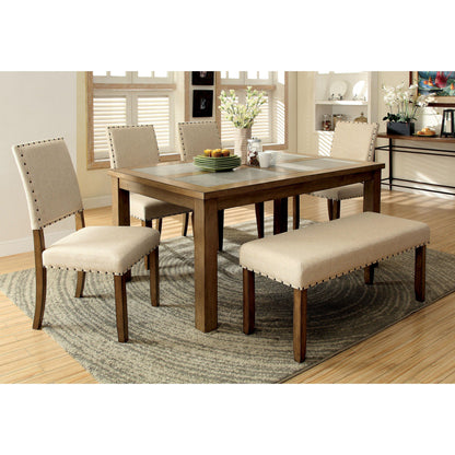  Furniture of America Melston I Dining Table with Stone Top CM3531T IMAGE 7