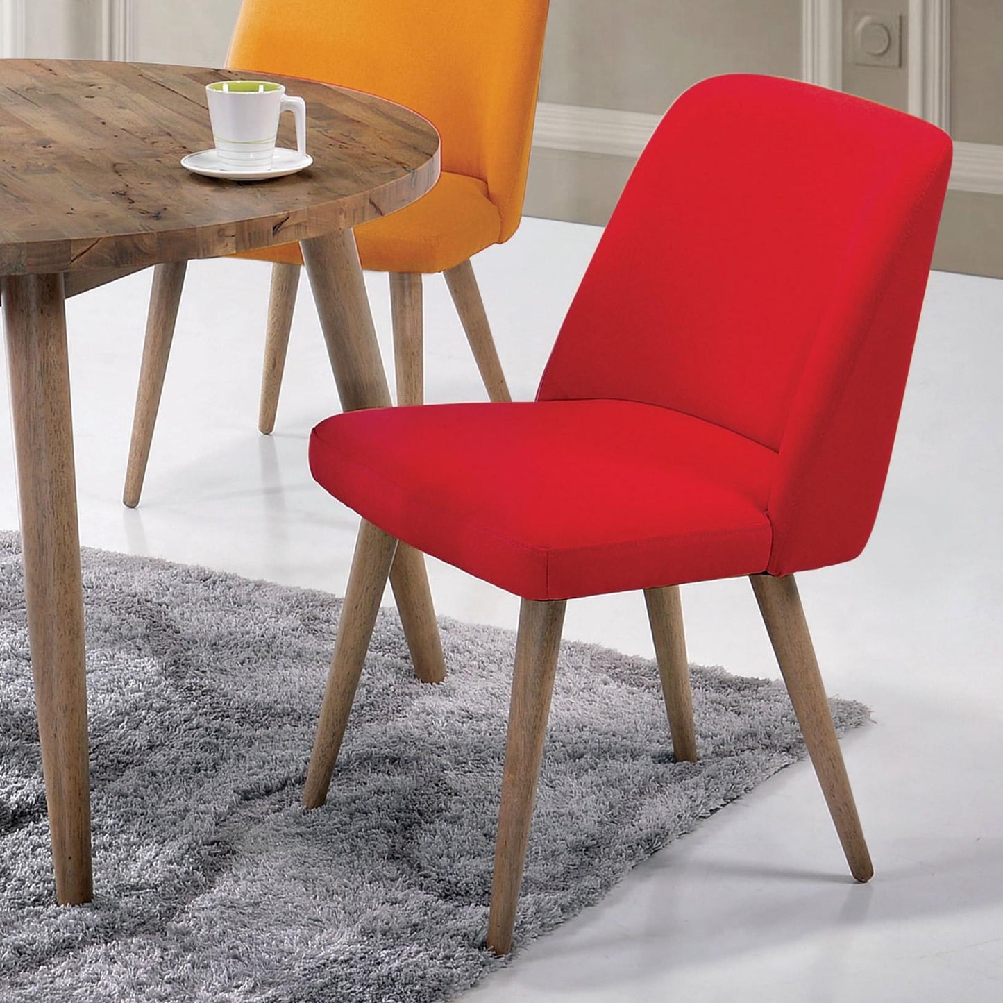  Furniture of America Fezzwig Dining Chair CM3877SC-4PK IMAGE 2