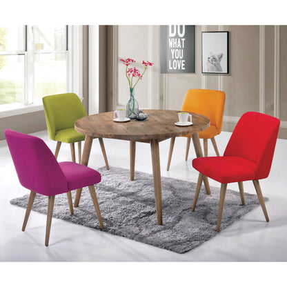  Furniture of America Round Fezzwig Dining Table CM3877T IMAGE 2