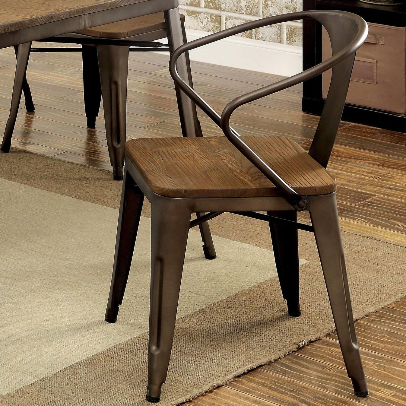 Furniture of America Cooper CM3529SC-2PK Side Chair IMAGE 2