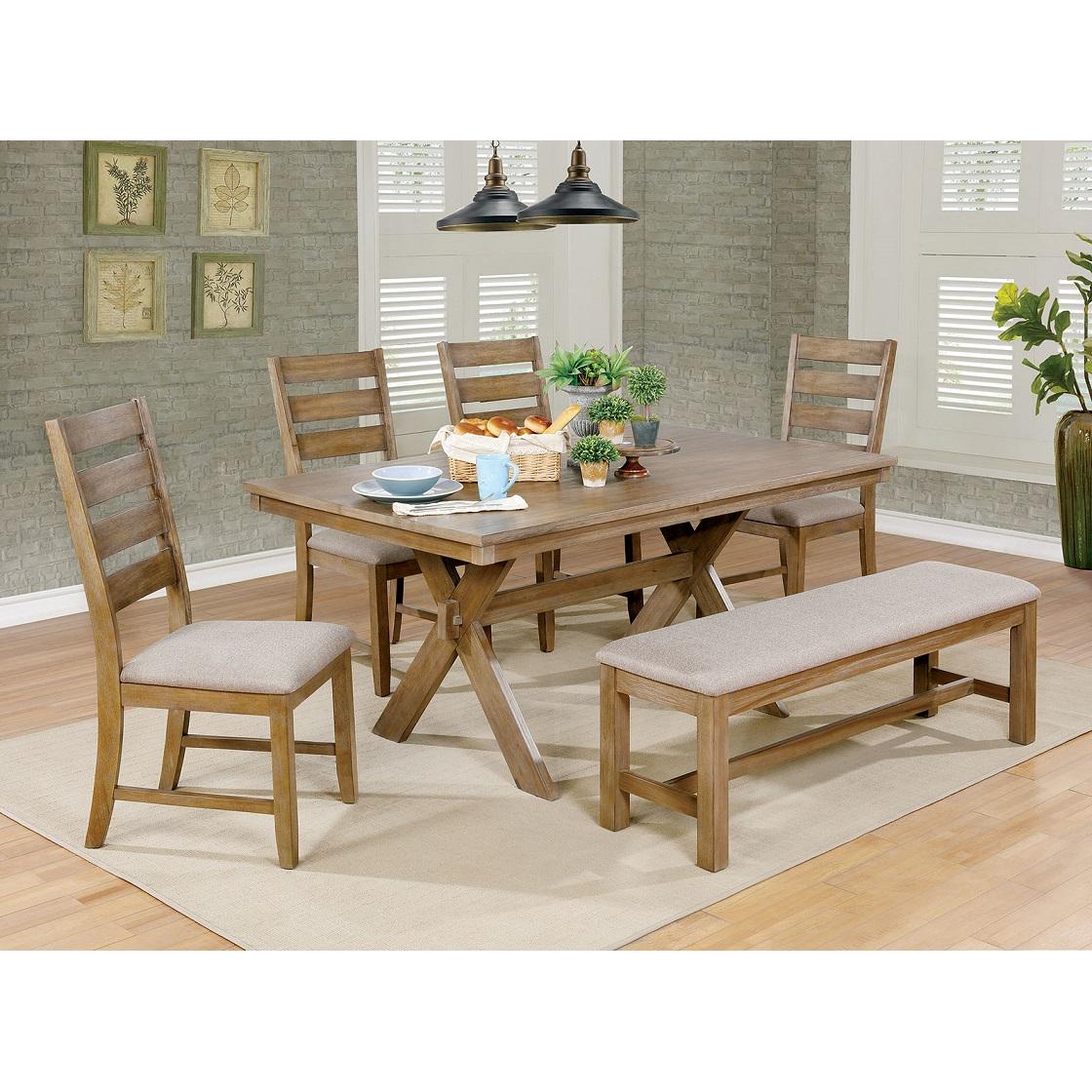  Furniture of America Xochil Bench CM3171BN IMAGE 4