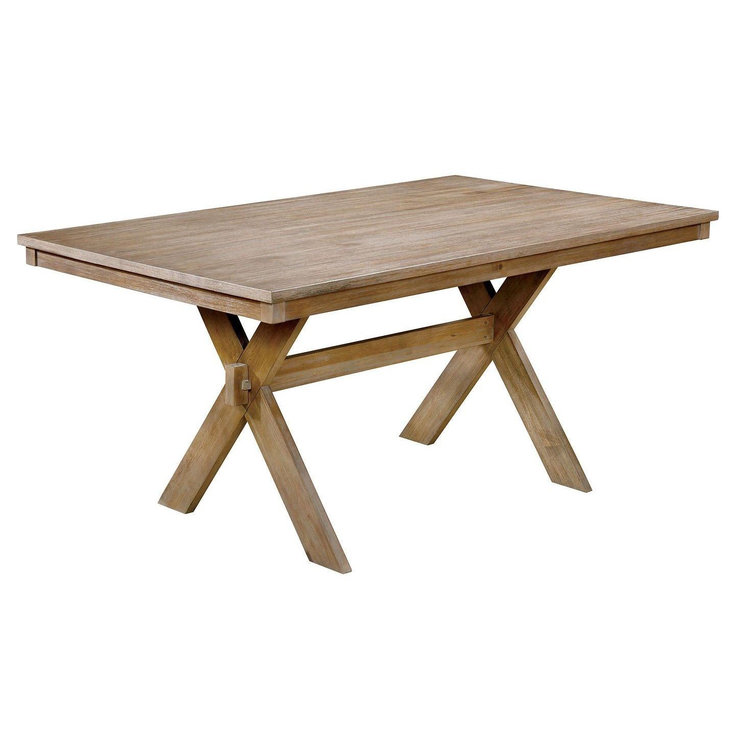  Furniture of America Xochil Dining Table with Trestle Base CM3171T IMAGE 1