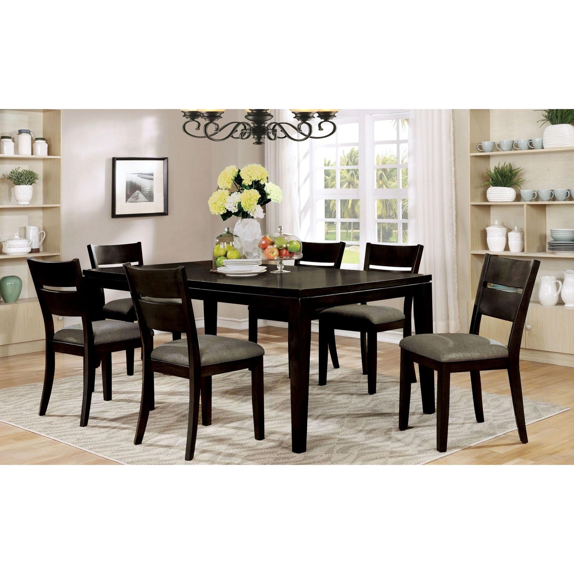  Furniture of America Beresford Dining Table CM3356T IMAGE 6