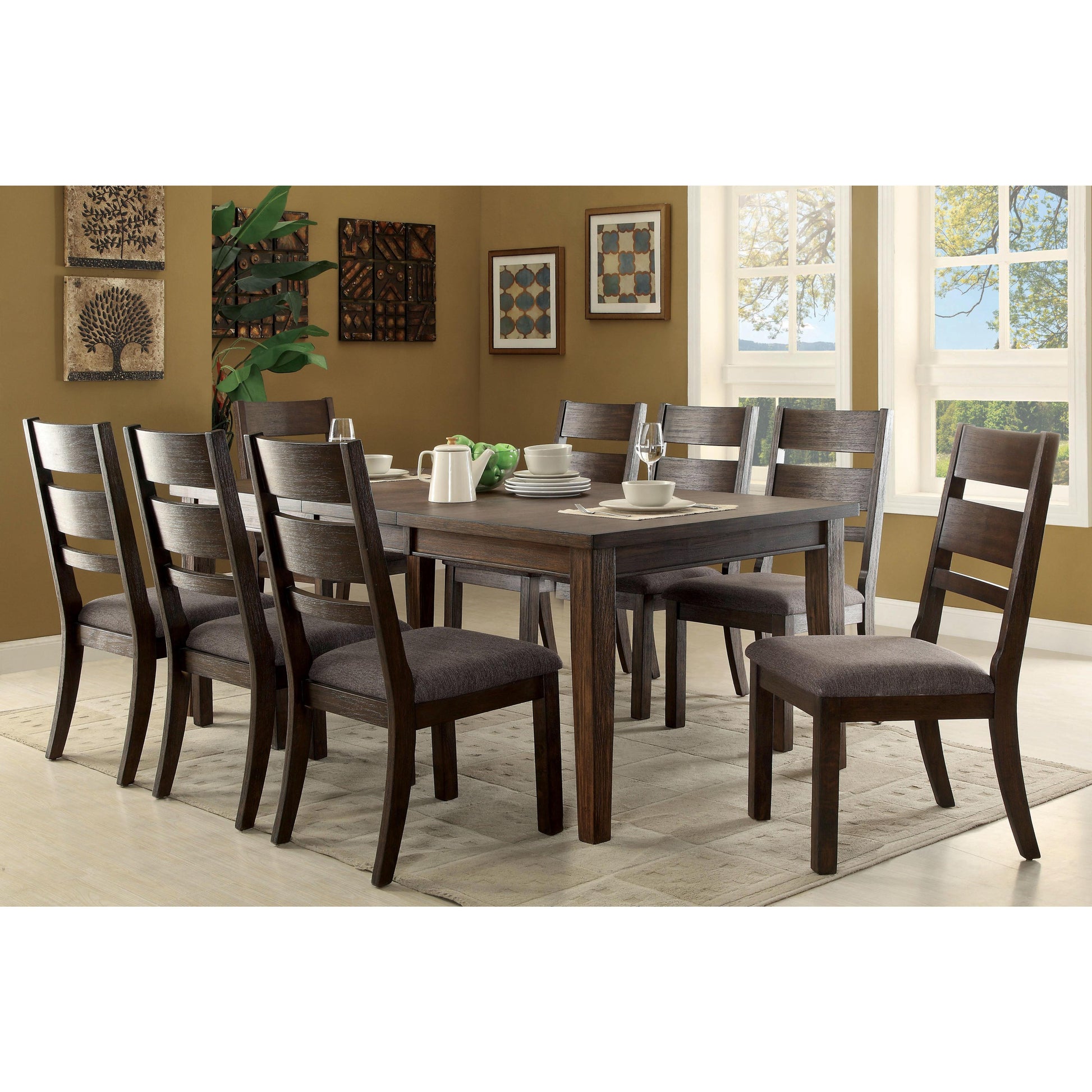  Furniture of America Isadora Dining Table CM3191T IMAGE 5