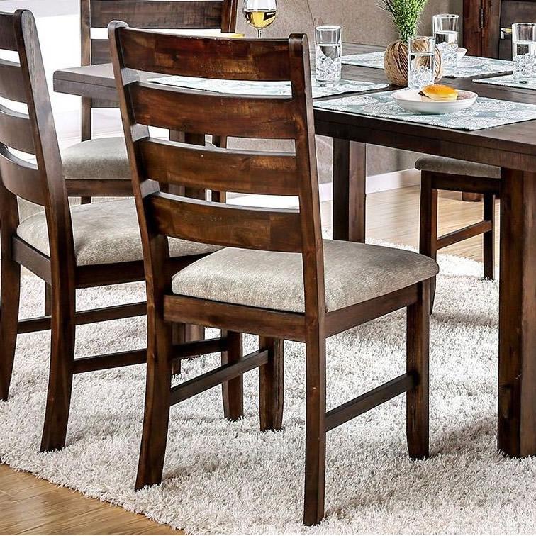  Furniture of America Wallis Dining Chair CM3463SC-2PK IMAGE 3