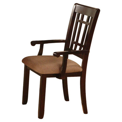  Furniture of America Central Park I Dining Chair CM3100AC-DK-2PK IMAGE 1