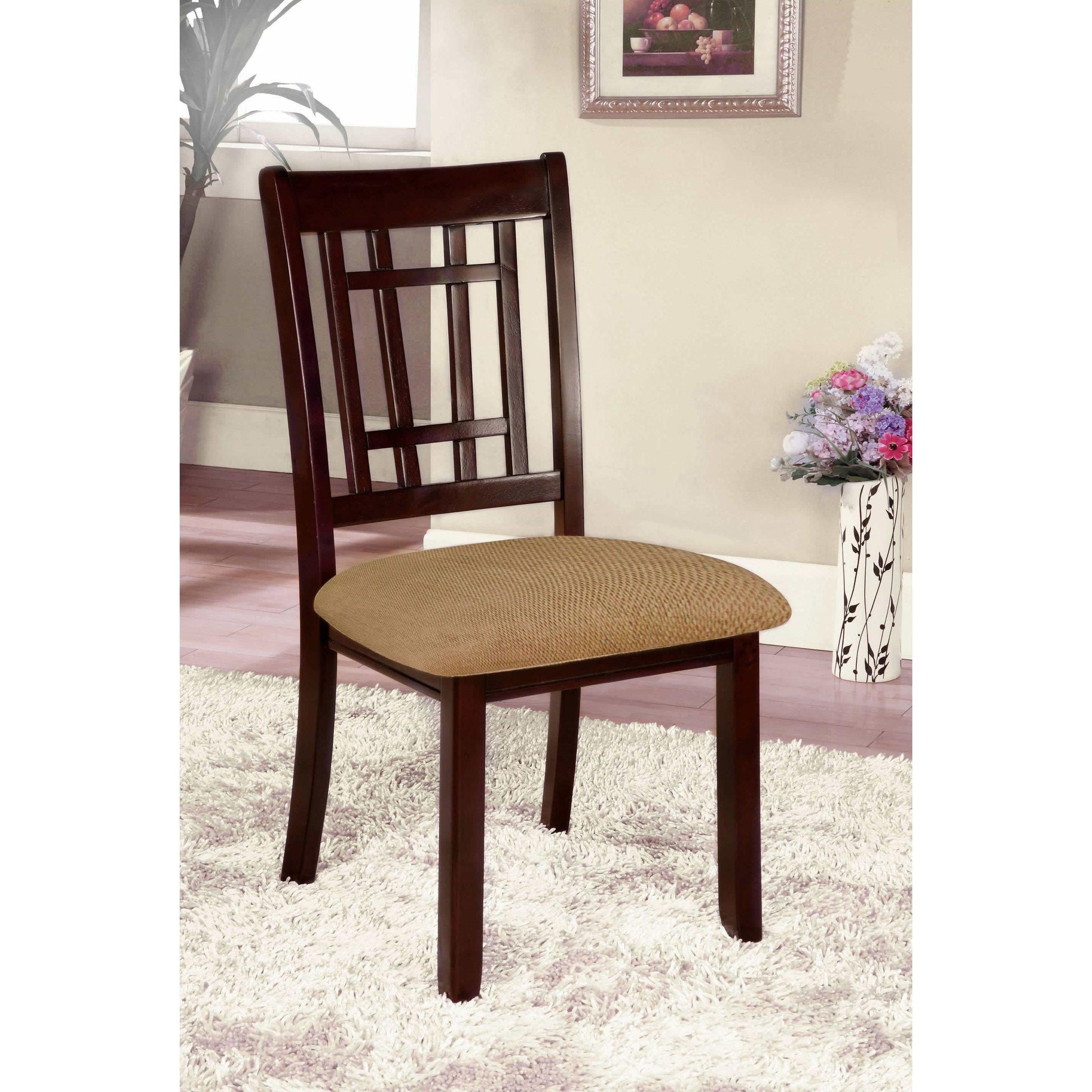  Furniture of America Central Park I Arm Chair CM3100SC-DK-2PK IMAGE 2