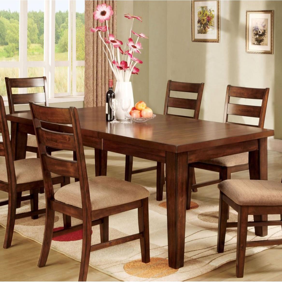  Furniture of America Priscilla I Dining Table CM3111T IMAGE 1