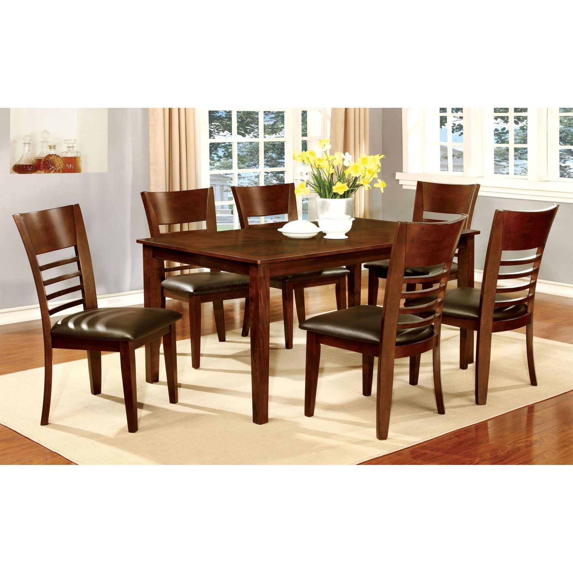  Furniture of America Hillsview I Dining Table CM3916T-60 IMAGE 6