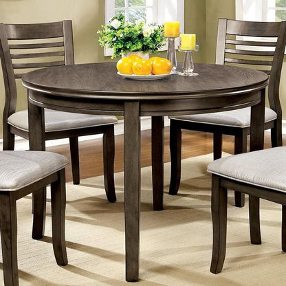  Furniture of America Round Dwight III Dining Table CM3988GY-RT-48 IMAGE 1