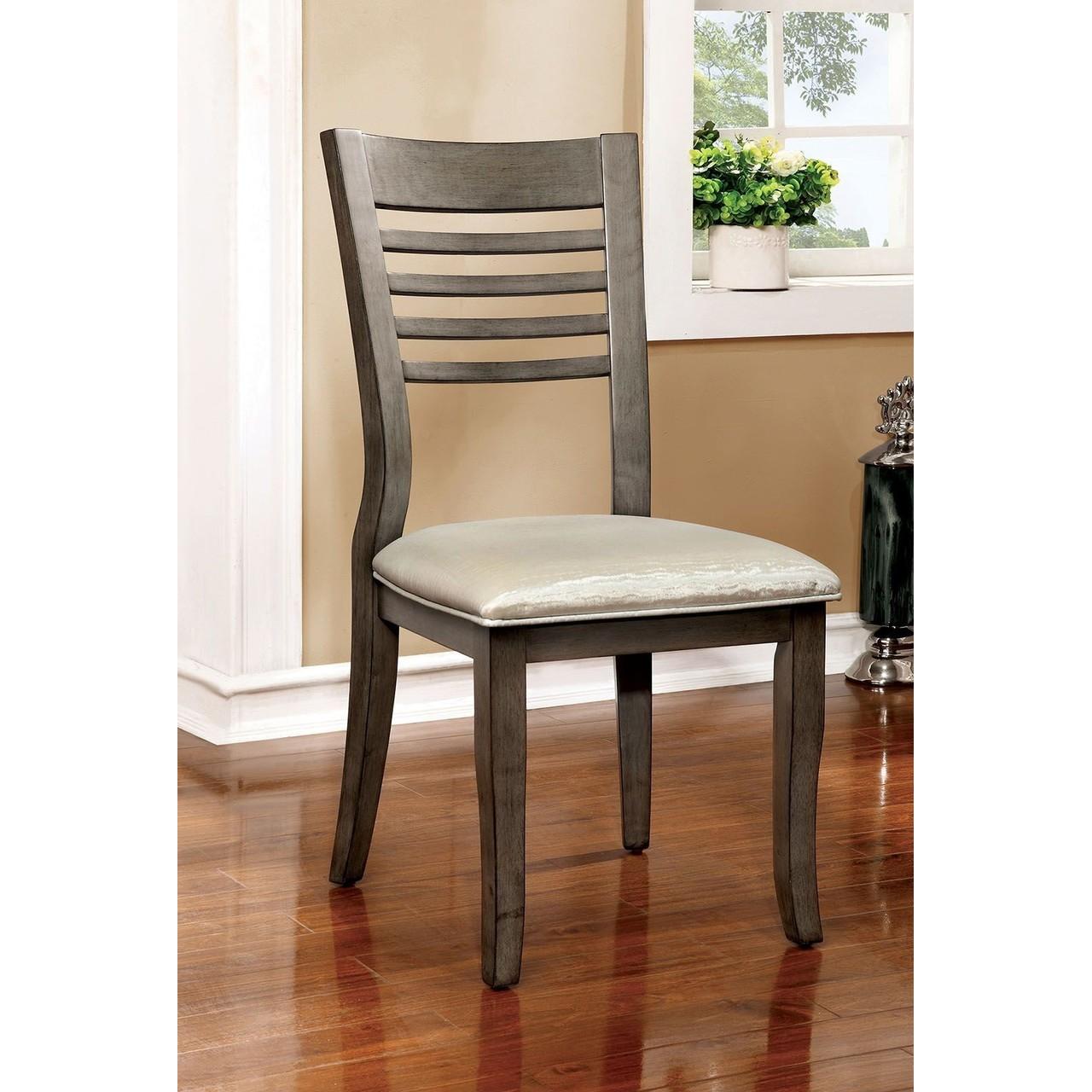  Furniture of America Dwight III Dining Chair CM3988GY-SC-2PK IMAGE 3