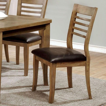  Furniture of America Dwight II Dining Chair CM3988NT-SC-2PK IMAGE 2